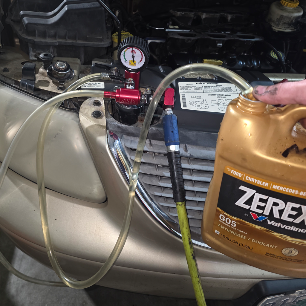 Cooling System Service 6