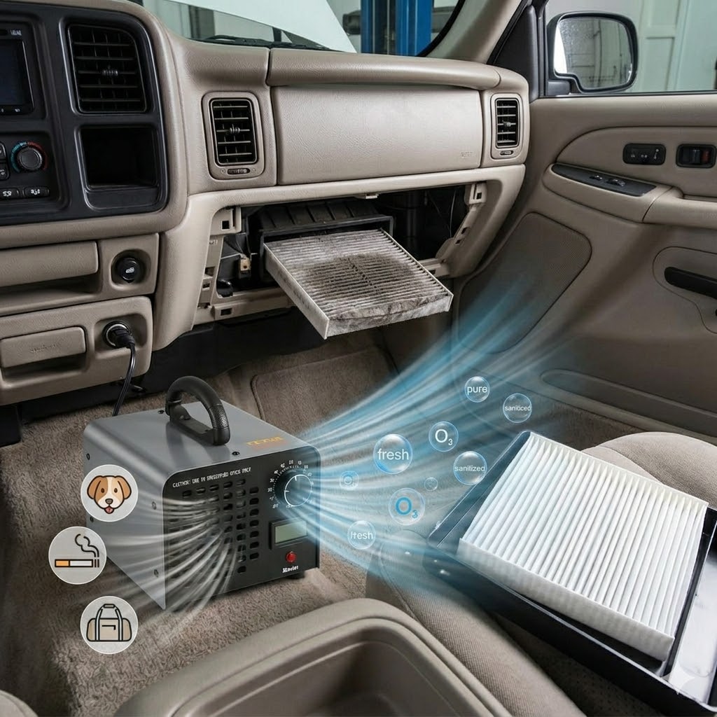 Ozone Deodorizing and Cabin Air Filter